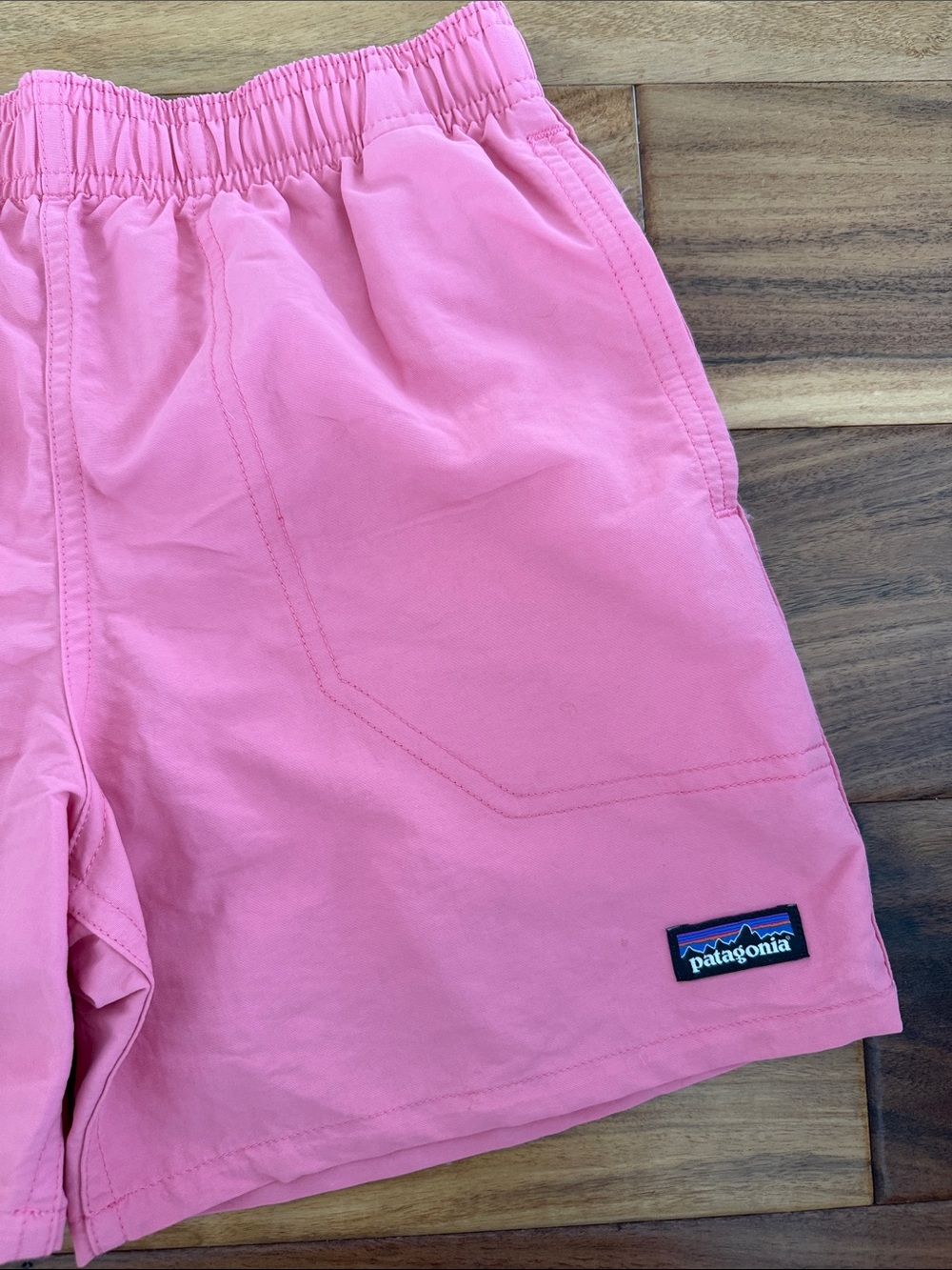 Patagonia Kids Baggies Shorts 5” Lined - Pink - Size M